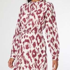 Isabel Marant Yandra silk dress. Size EU 44